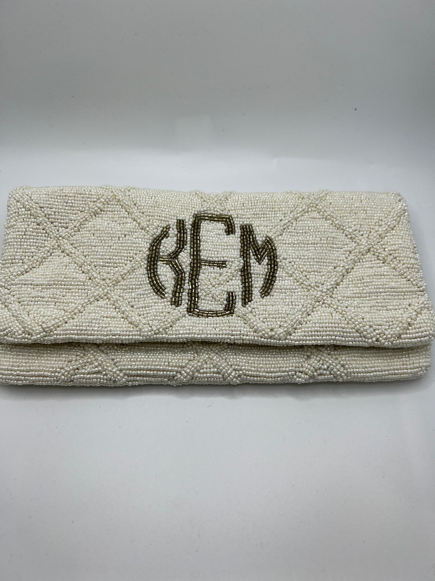 Beaded Fold over Crisscross